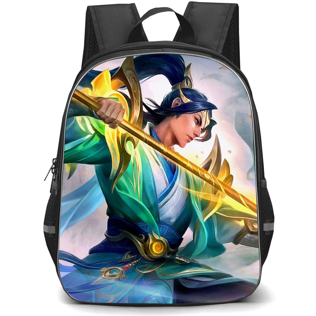 Mobile Legends Bang Bang Zilong Backpack StudentPack - Zilong Empyrean Paladin Skin Poster