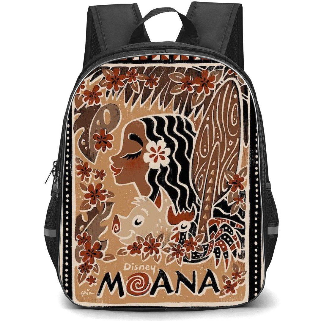 Moana Backpack StudentPack - Moana Neutral Colors Paint Poster