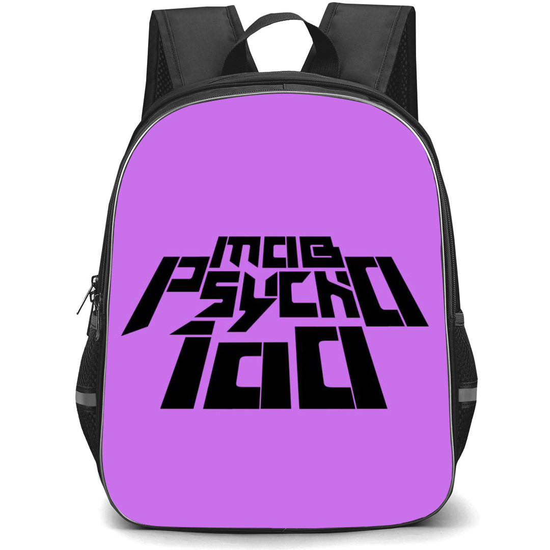 Mob Psycho 100 Backpack StudentPack - Mob Psycho 100 Logo Sticker