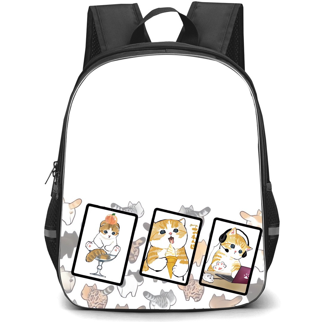 Mofusand School Backpack StudentPack - Character Frames Collage
