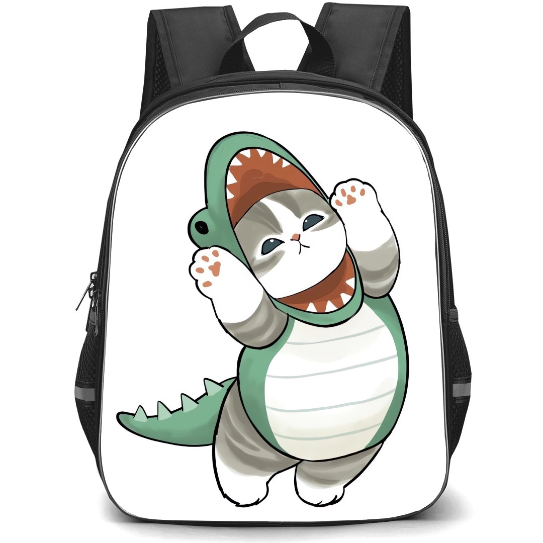Mofusand School Backpack StudentPack - Crocodile Cat Portrait