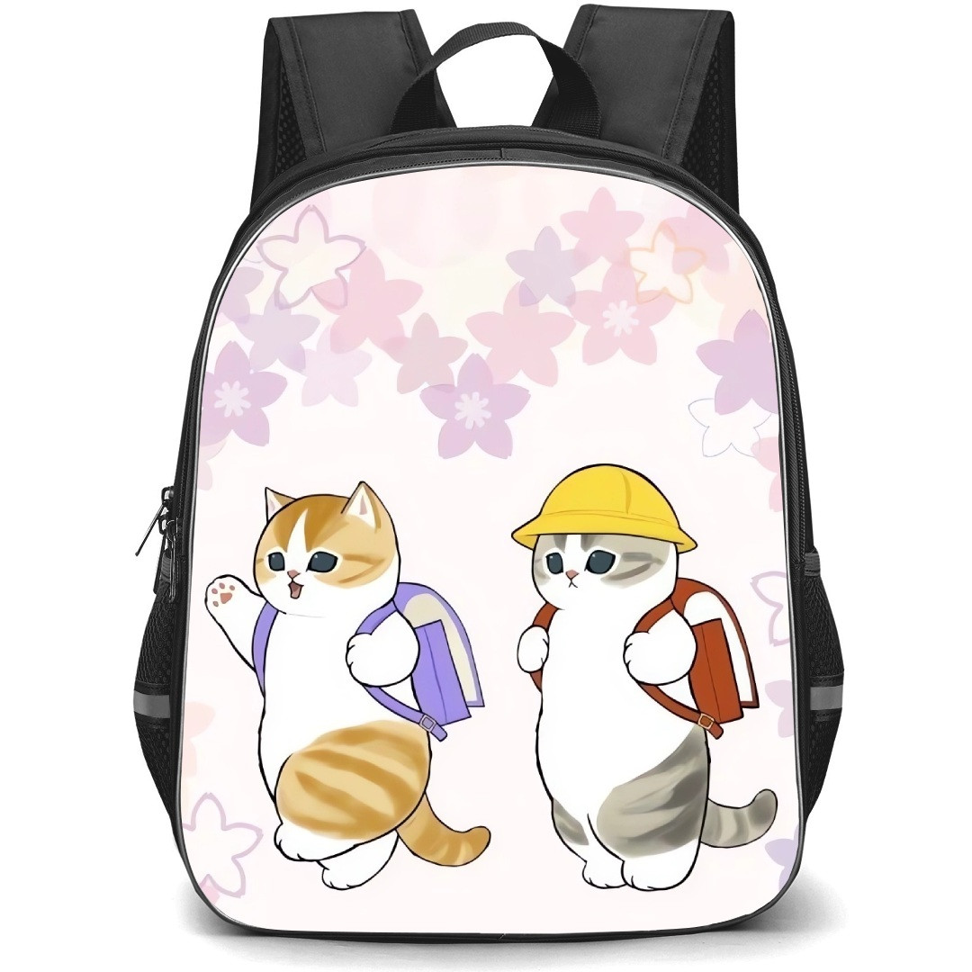 Mofusand School Backpack StudentPack - Student Cat Side Portrait