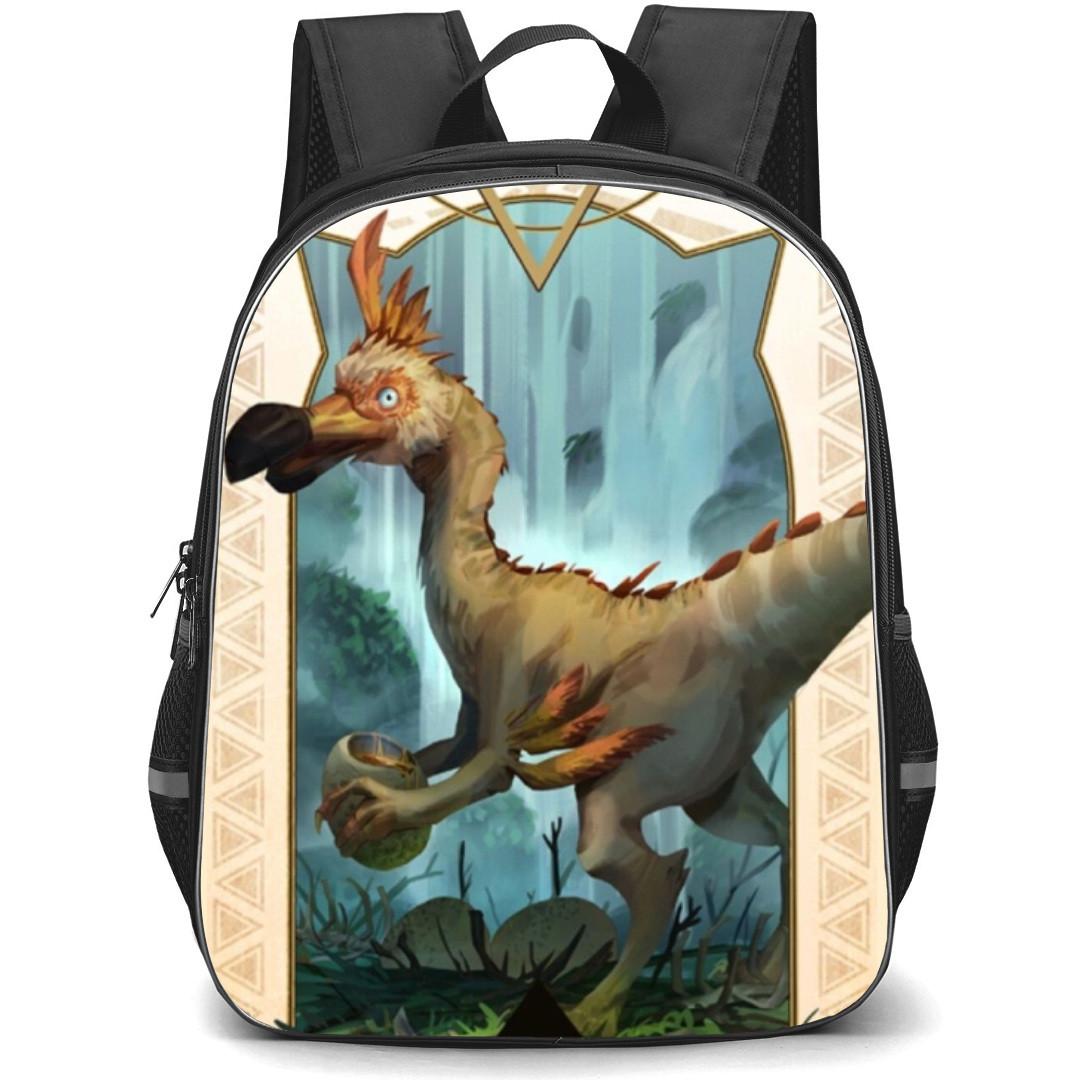 Monster Hunter Kulu-Ya-Ku Backpack Student Pack - Kulu-Ya-Ku Holding Egg Pose 3D Art