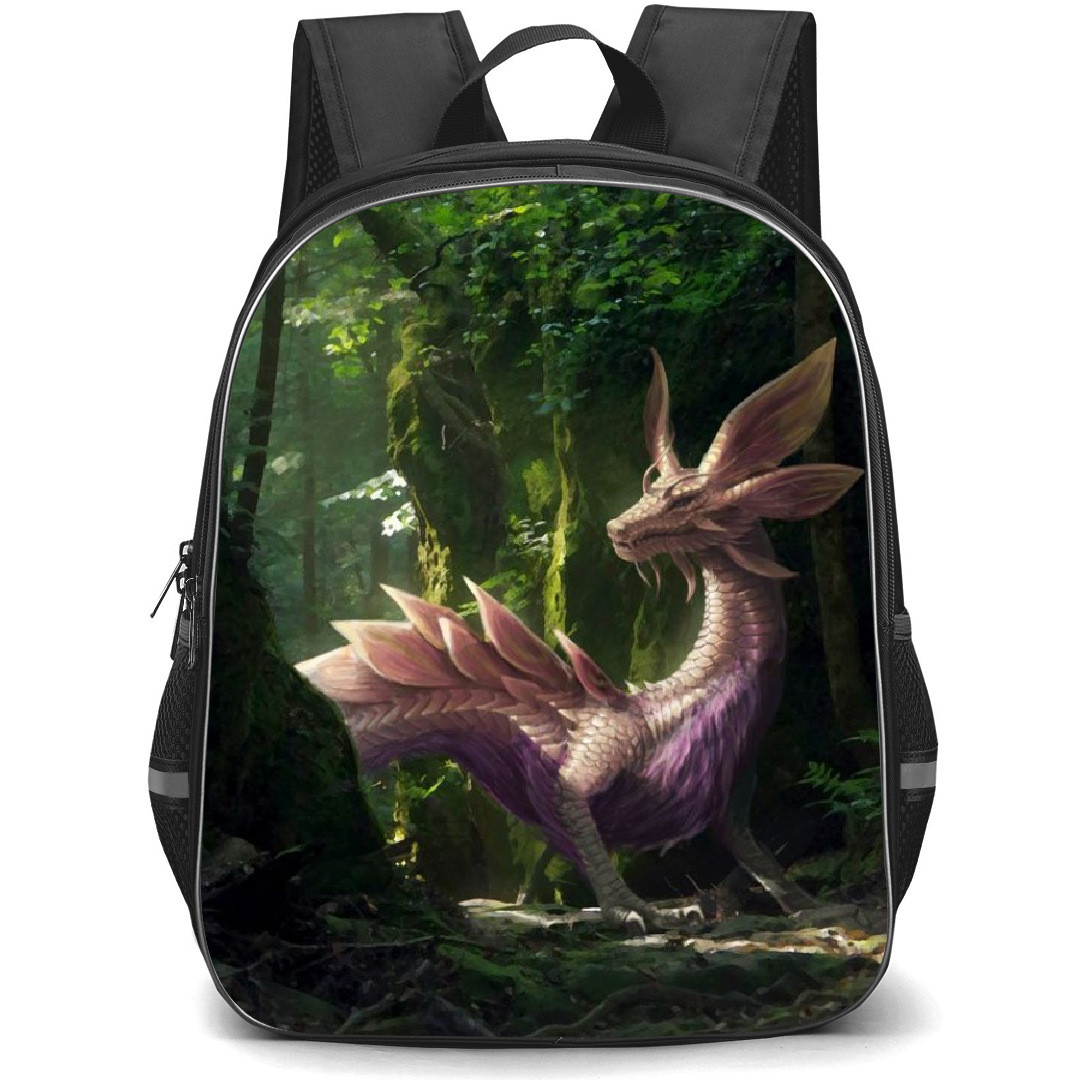 Monster Hunter Mizutsune Backpack Student Pack - Mizutsune In The Forest 3D Art