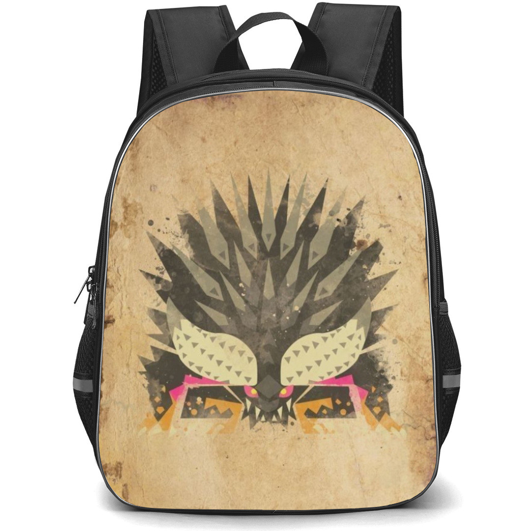 Monster Hunter Nergigante Backpack Student Pack - Nergigante Vintage Art