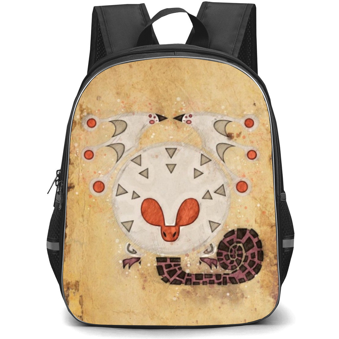 Monster Hunter Paolumu Backpack Student Pack - Paolumu Vintage Art