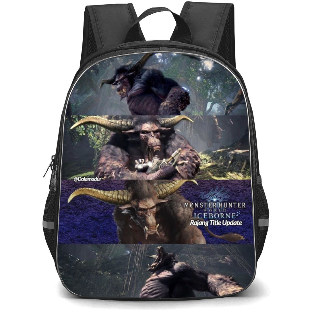 Monster Hunter Rajang Backpack Student Pack - Rajang Scenes Iceborne