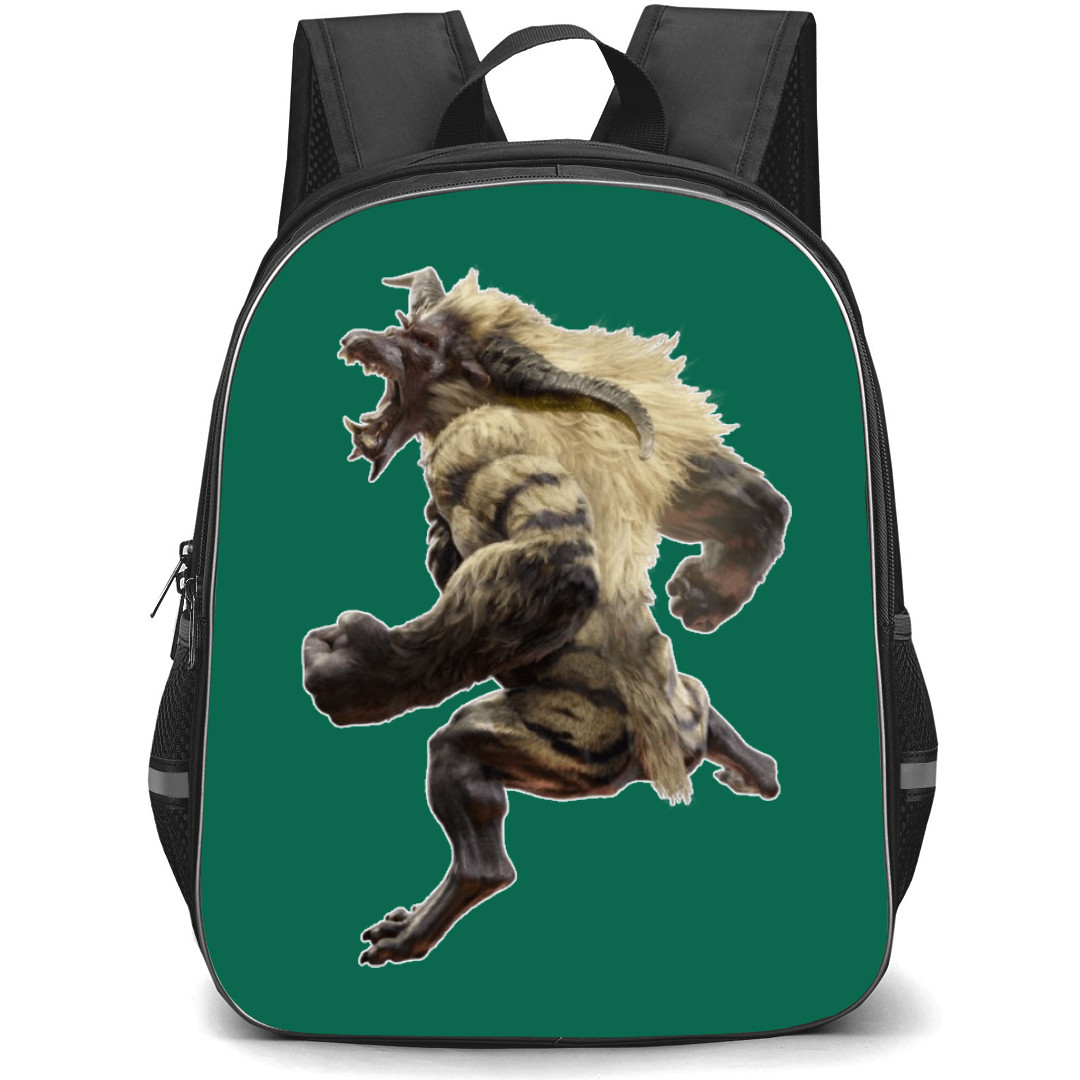 Monster Hunter Rajang Backpack Student Pack - Rajang Shouting 3D Sticker