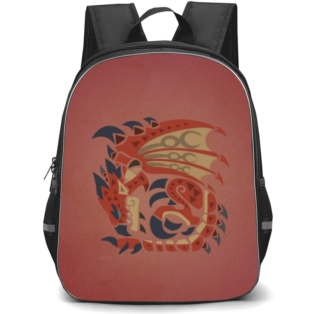 Monster Hunter Rathalos Backpack Student Pack - Rathalos Icon Vector Art