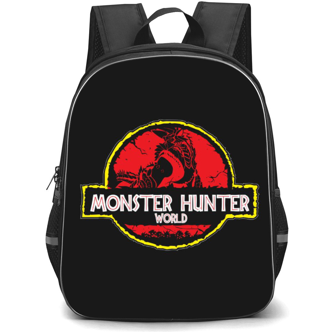Monster Hunter Backpack Student Pack - Monster Hunter World Jurassic Design