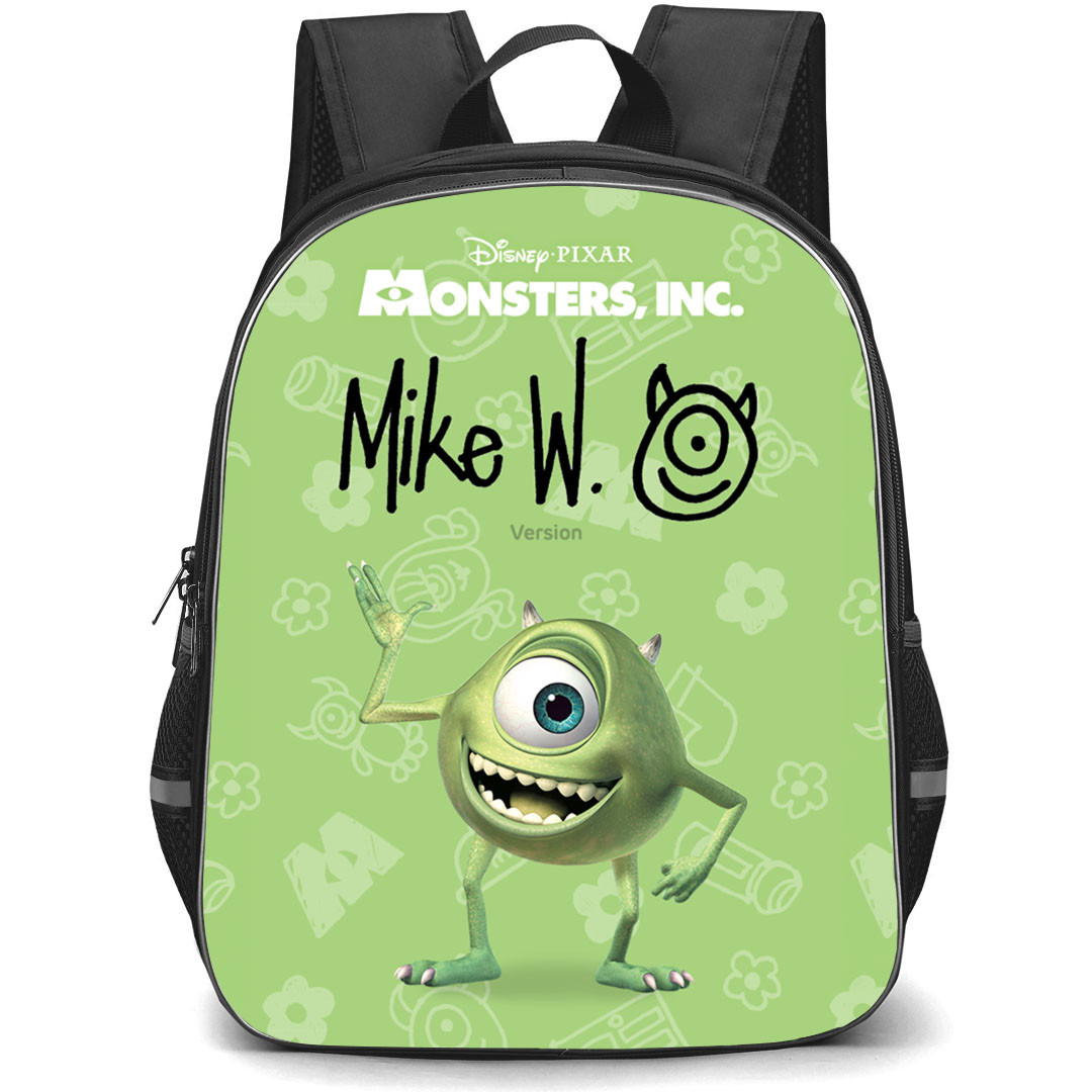 Monster INC Mike Wazowski Backpack StudentPack - Mike Wazowski Character Series