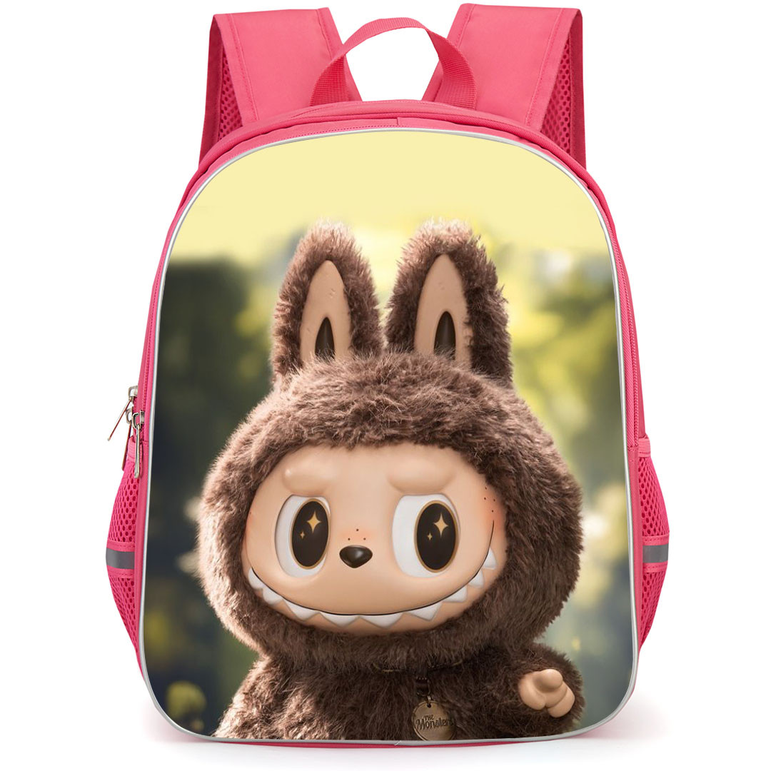 The Monsters Labubu Pop Mart Backpack StudentPack - The Monsters Labubu 3D Portrait Poster