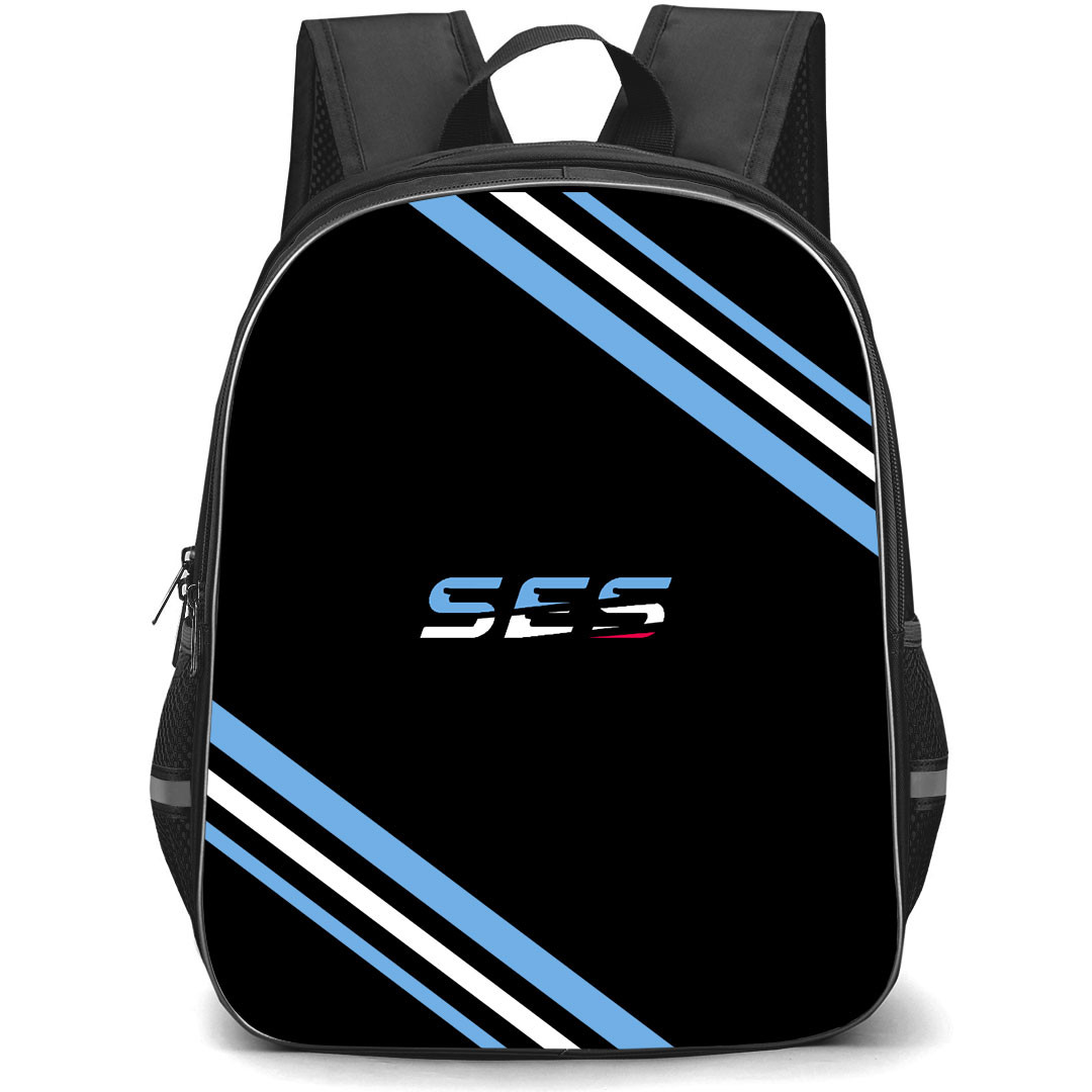 Sonderjylland Elite Speedway Backpack School Bag StudentPack - Sonderjylland Elite Speedway Large Logo With Stripe