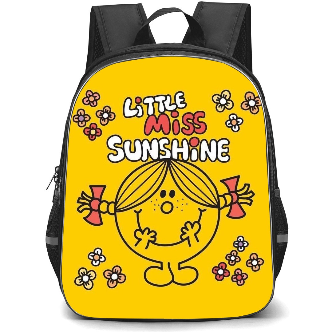 Mr Men Little Miss Sunshine Backpack StudentPack - Mr Men Little Miss Sunshine 50th Anniversary Edition Poster