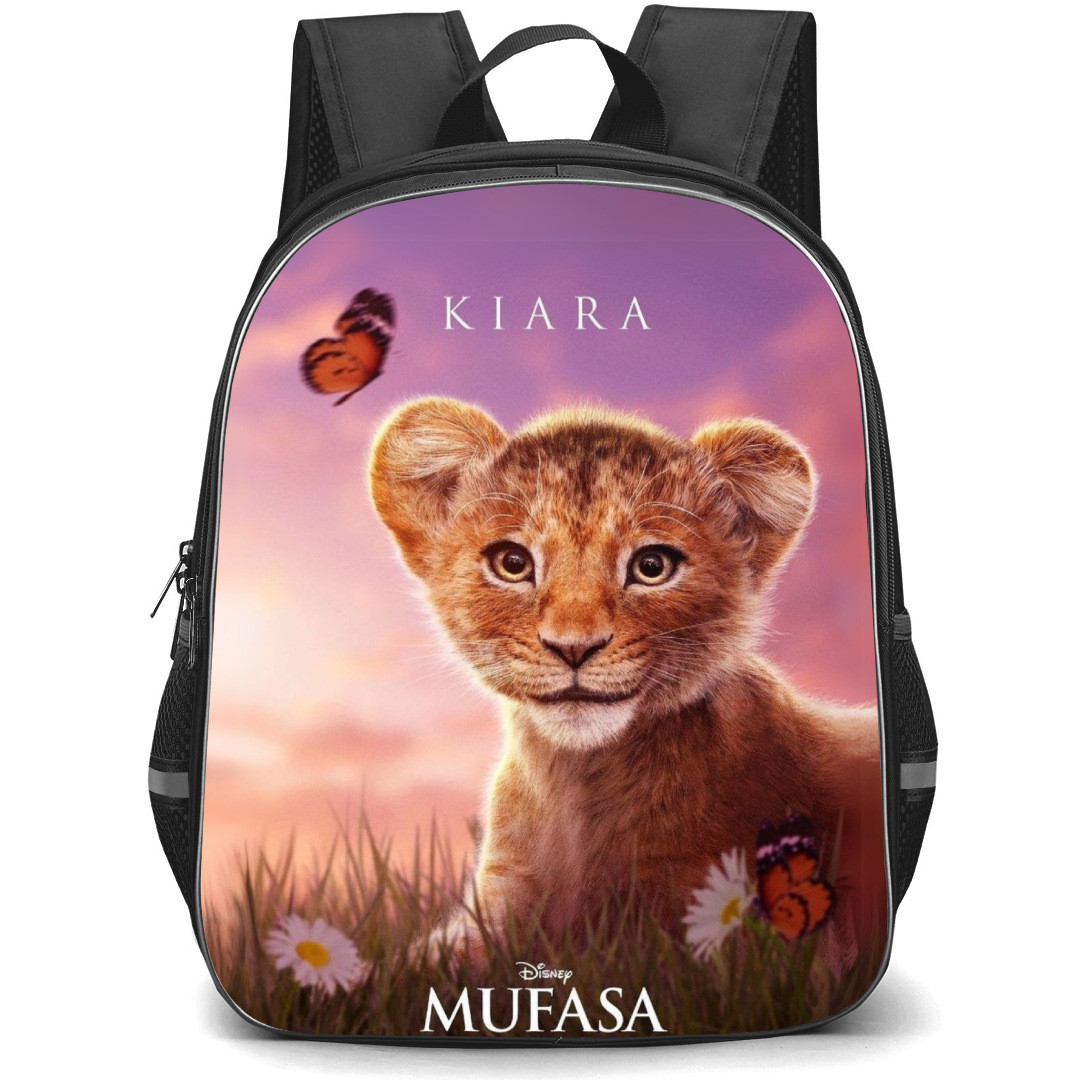 Mufasa the Lion King Kiara Backpack StudentPack - Kiara with Butterflies Poster Art