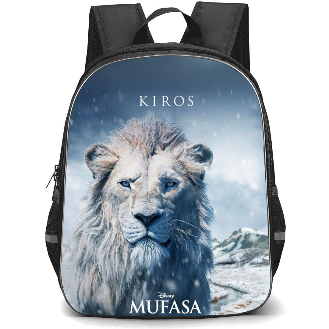 Mufasa the Lion King Kiros Backpack StudentPack - Kiros in the Snow Poster Art