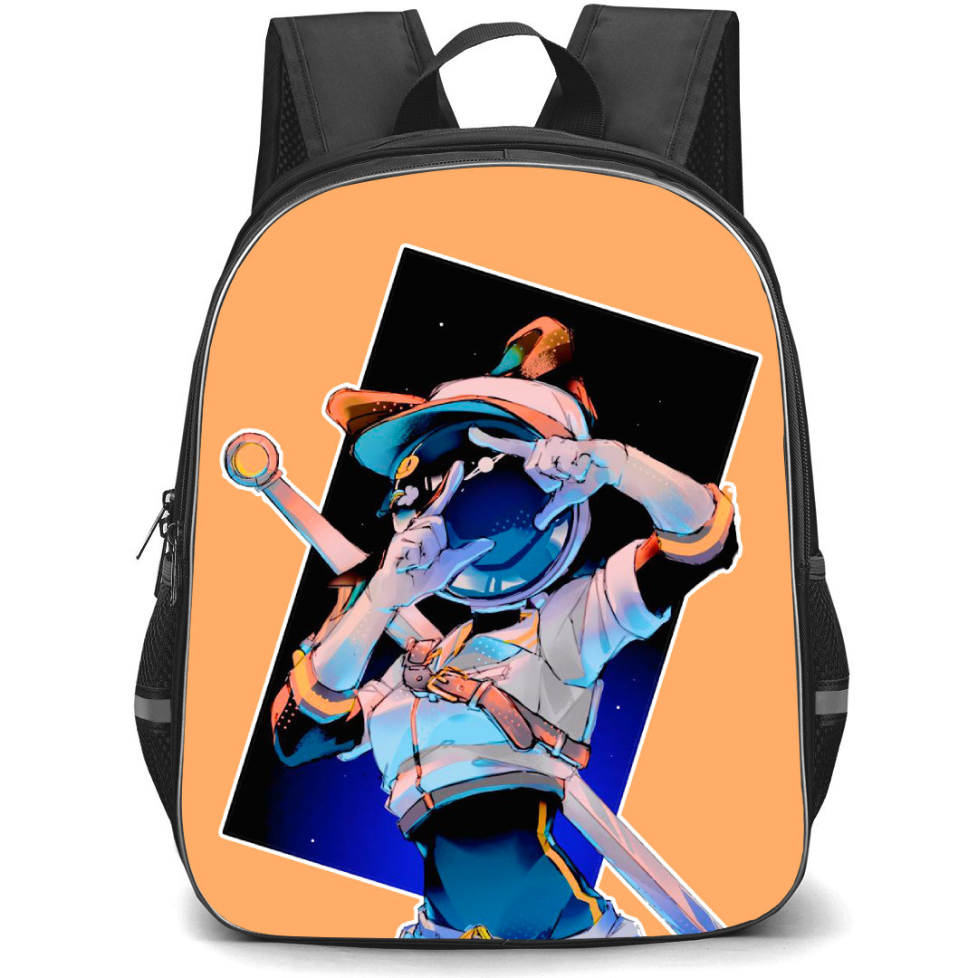 Murder Drones Tessa Elliot Backpack StudentPack - Tessa Elliot Framing The Moment With Her Hands Sticker