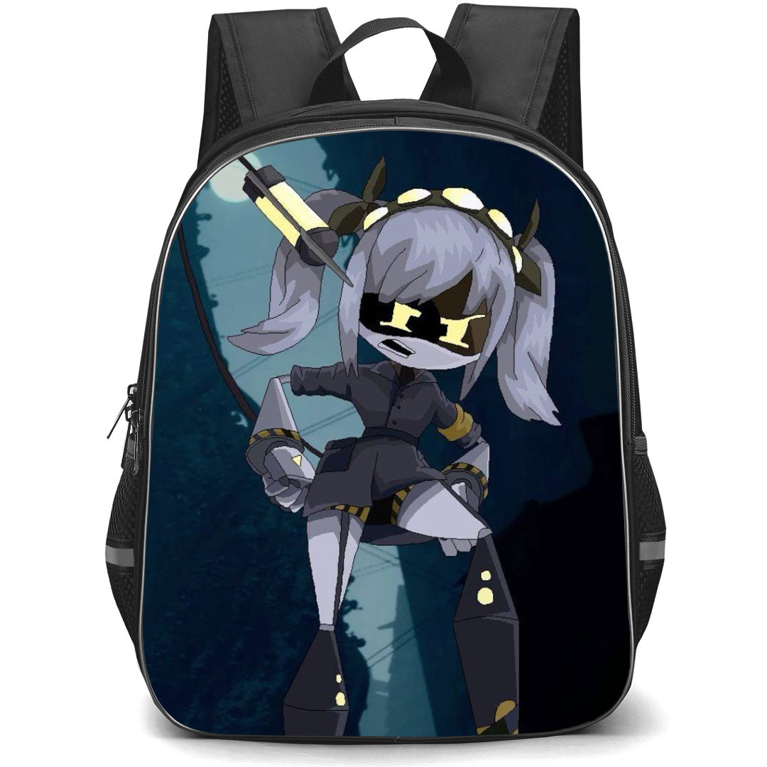 Murder Drones J Backpack StudentPack - J In Action Posture Illustration Art