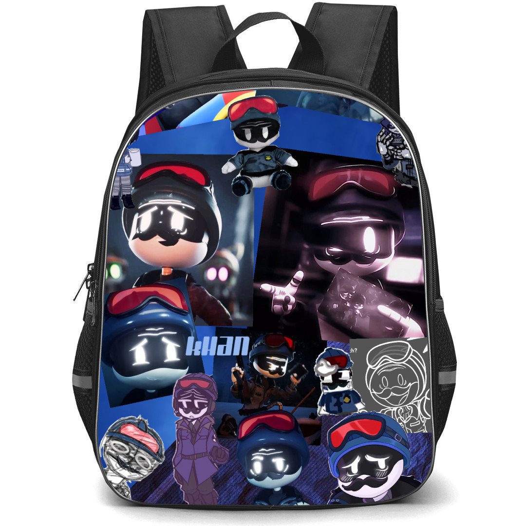Murder Drones Khan Doorman Backpack StudentPack - Khan Doorman Collage Poster