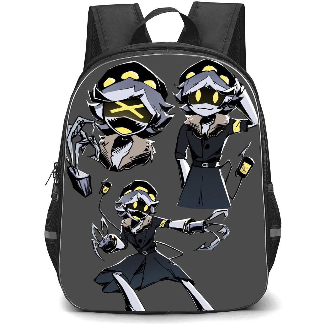 Murder Drones N Backpack StudentPack - N Anime Art On Dark Gray Background
