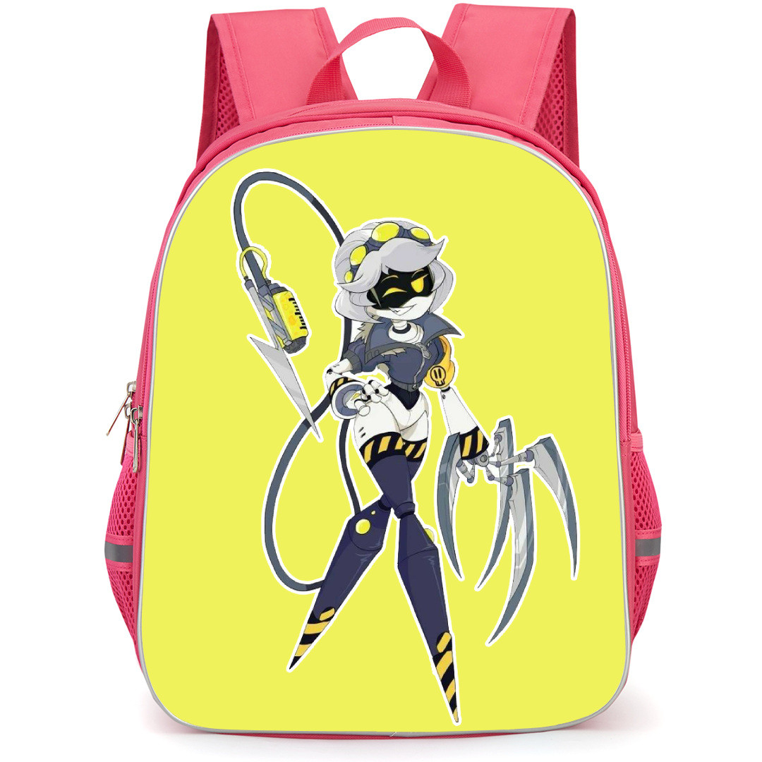 Murder Drones V Backpack StudentPack - V Standing With Her Two Scissor Blades Sticker