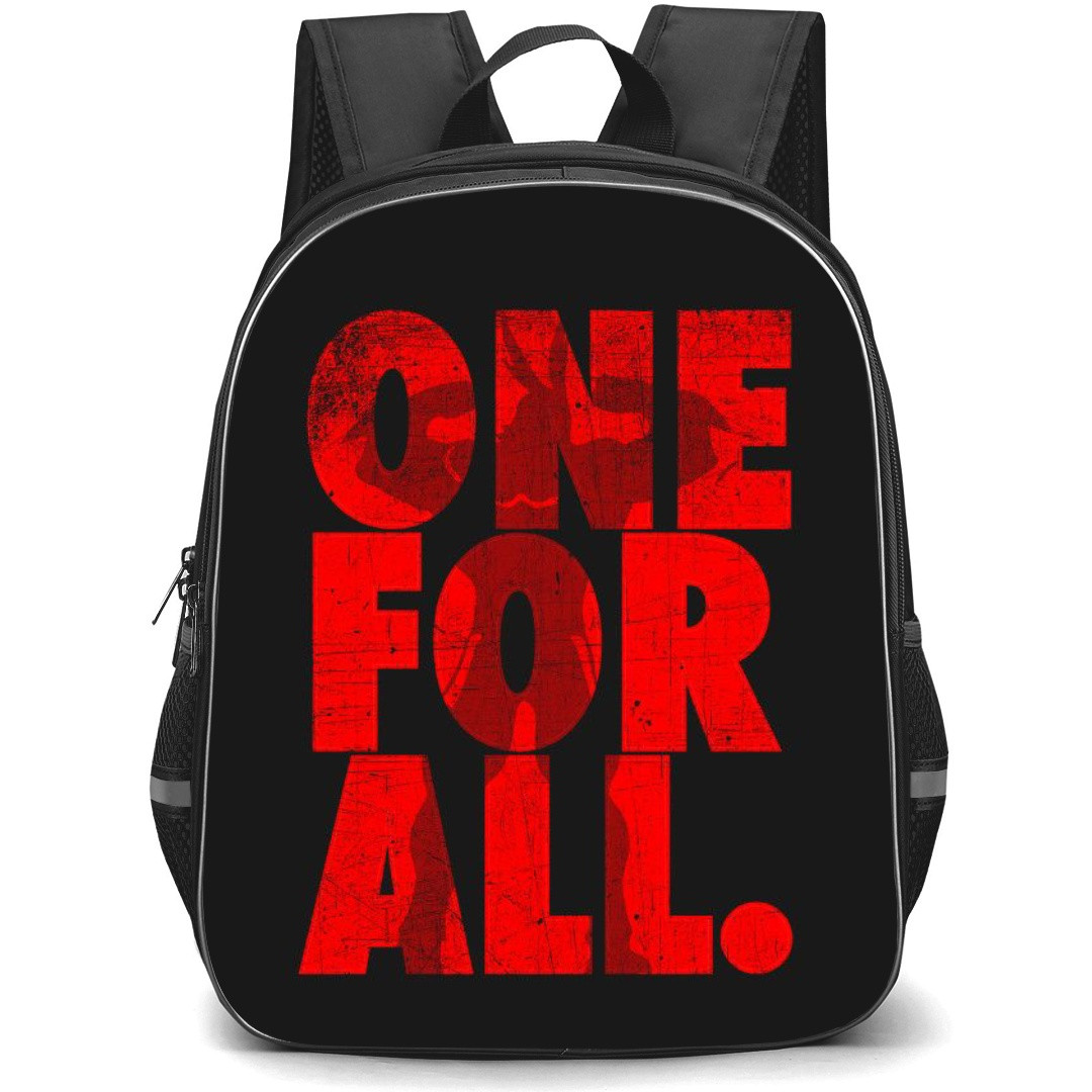 My Hero Academia All Might Backpack StudentPack - All Might One For All Silhouette