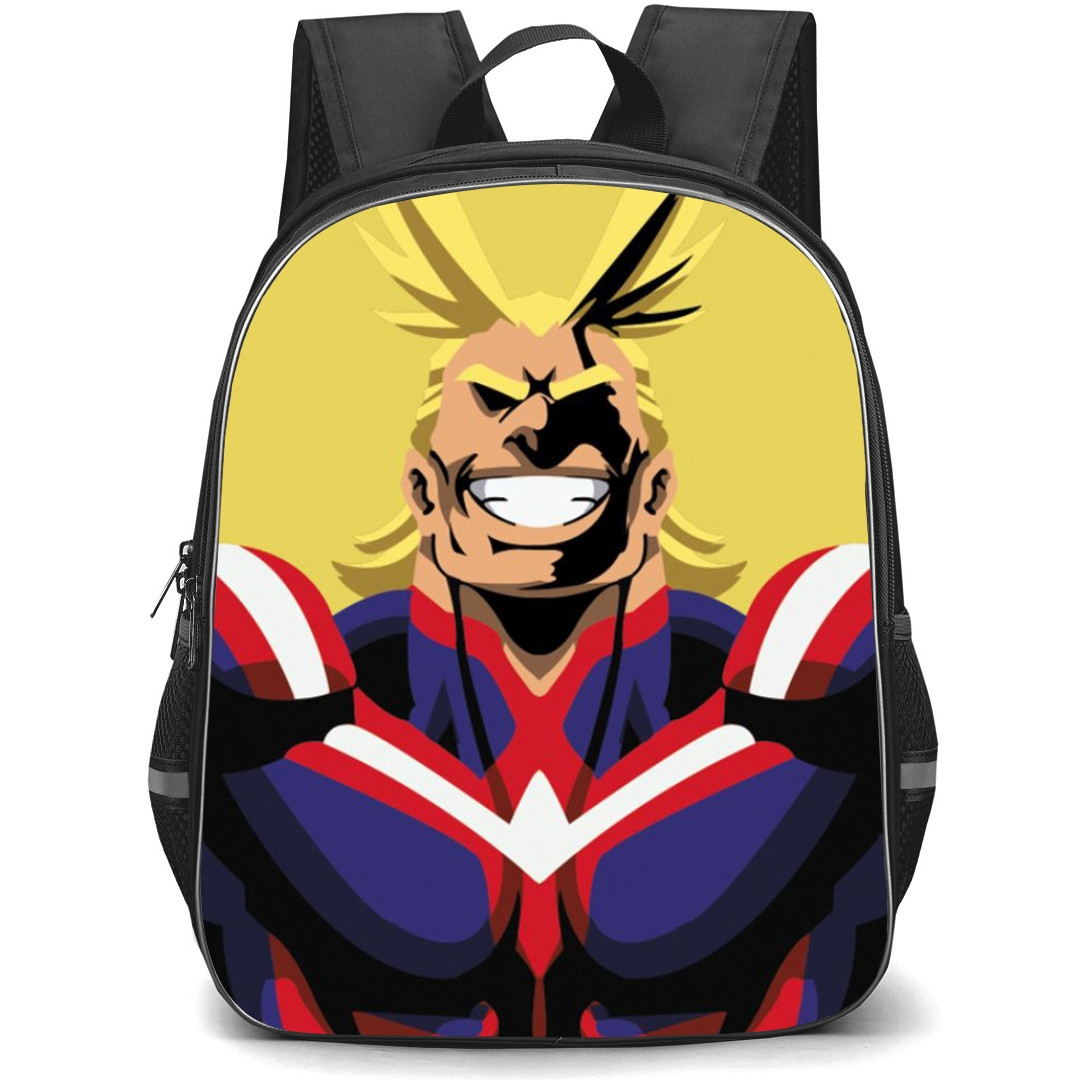 My Hero Academia All Might Backpack StudentPack - All Might Portrait Minimalist