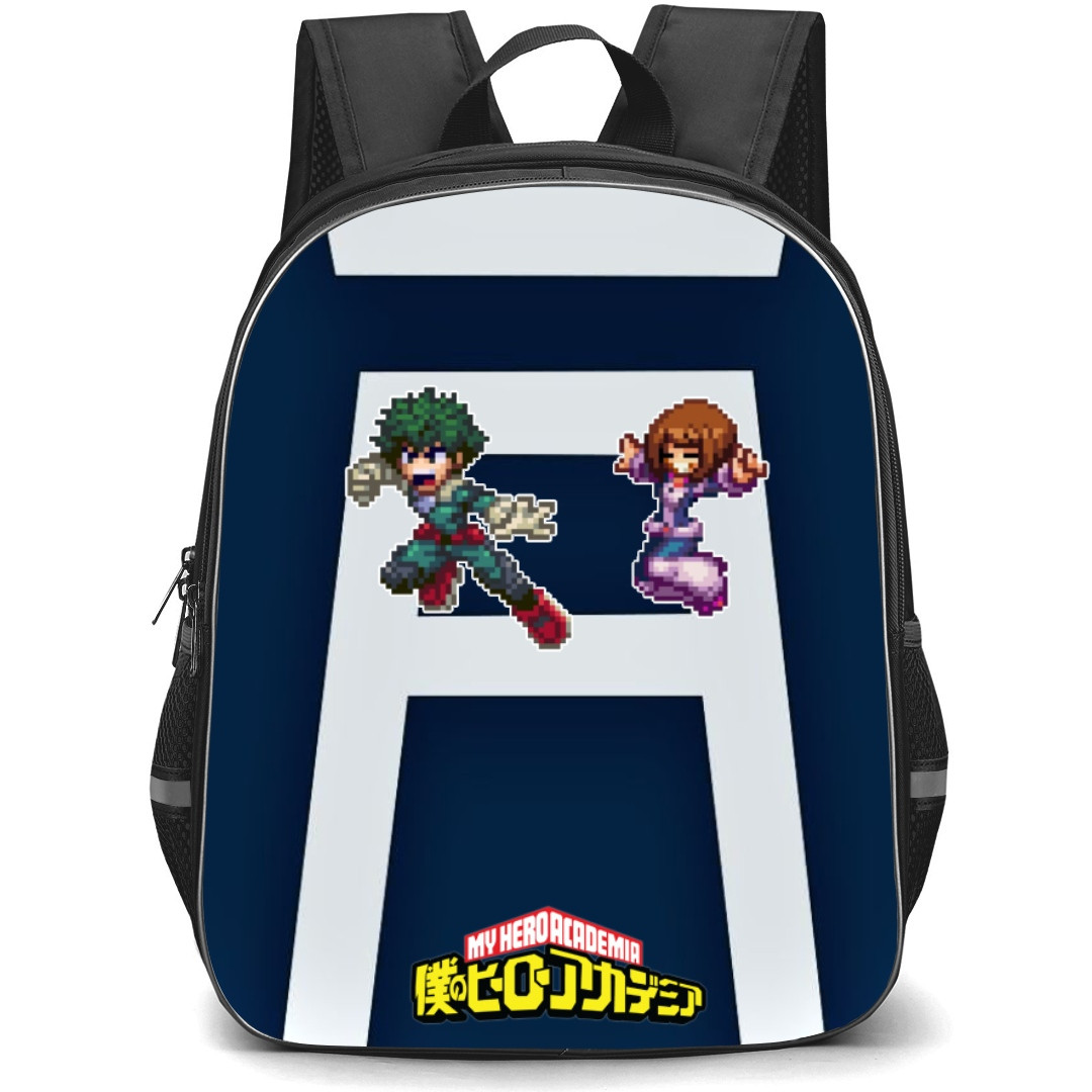 My Hero Academia Backpack StudentPack - My Hero Academia Battle Trial Team A Pixel Art