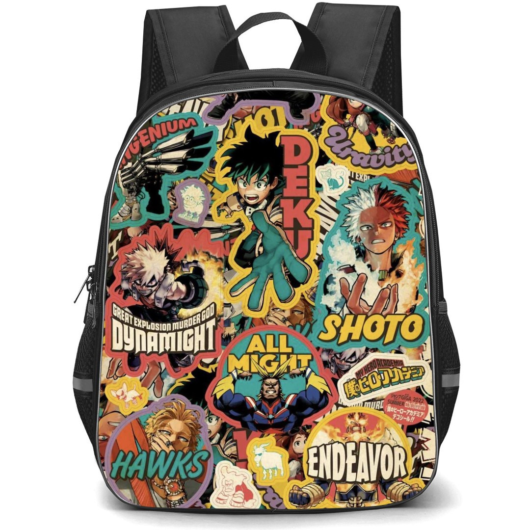 My Hero Academia Backpack StudentPack - My Hero Academia Characters Collage Sticker
