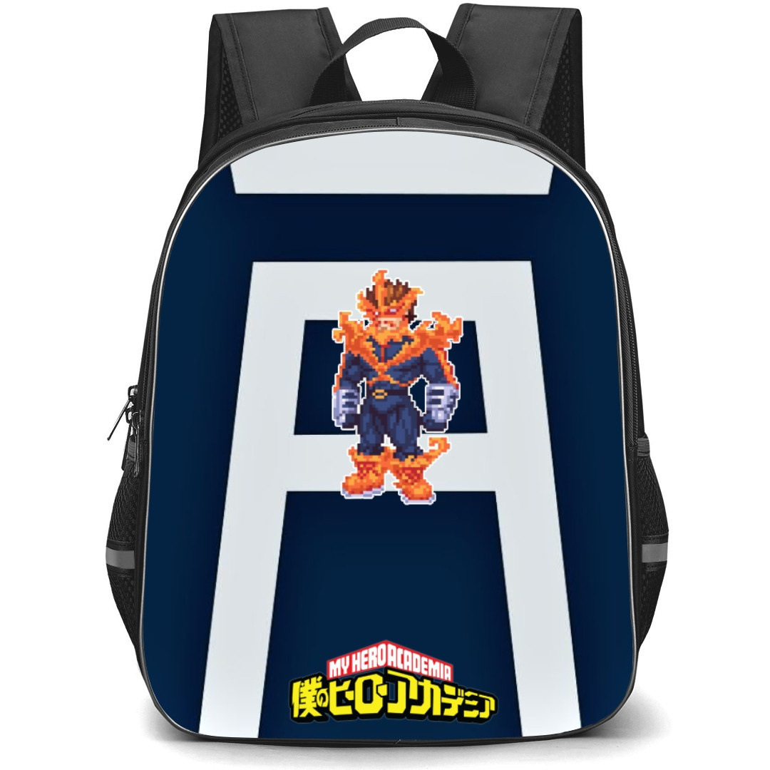 My Hero Academia Endeavor Backpack StudentPack - Endeavor Pixel Art