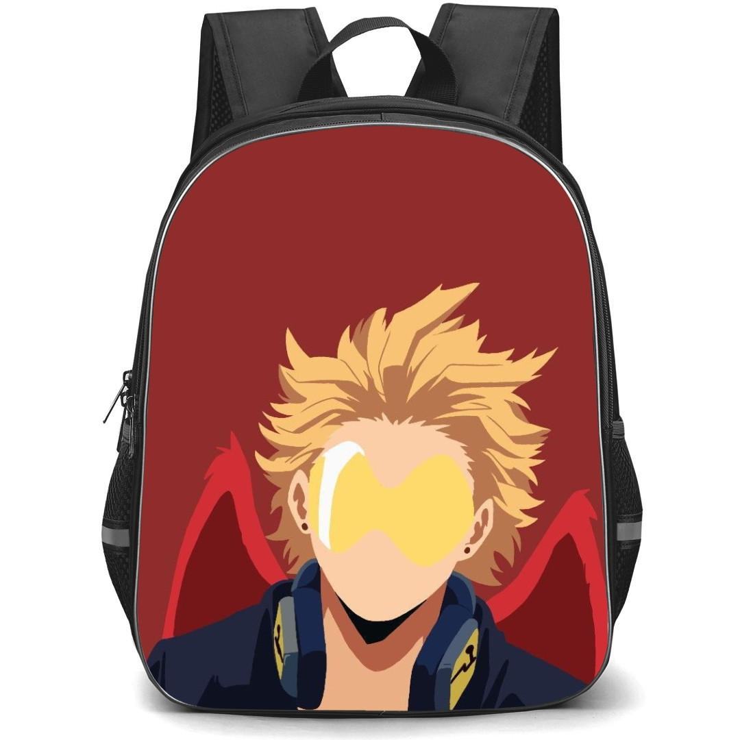 My Hero Academia Hawks Backpack StudentPack - Hawks Portrait Minimalist