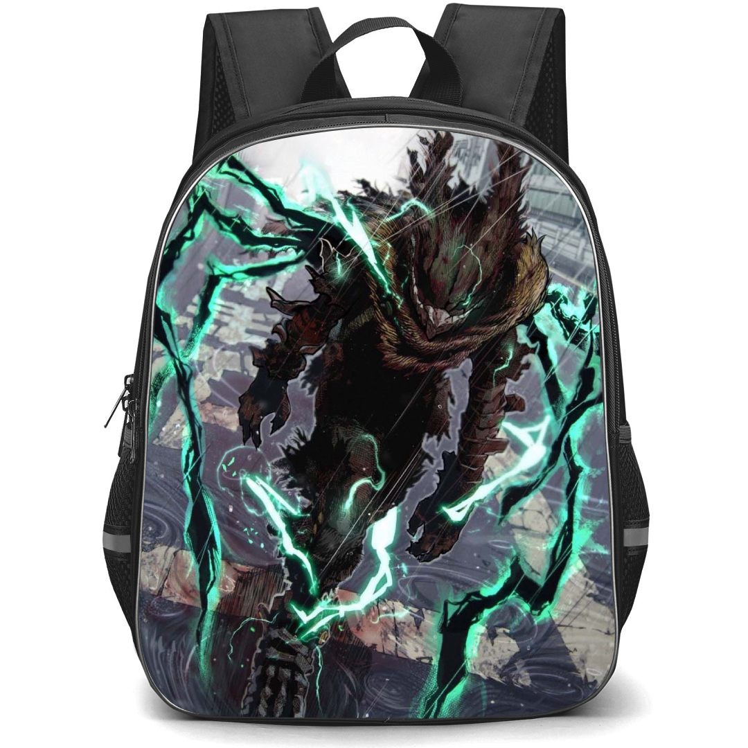 My Hero Academia Izuku Midoriya Backpack StudentPack - Izuku Midoriya Dark Version Walking