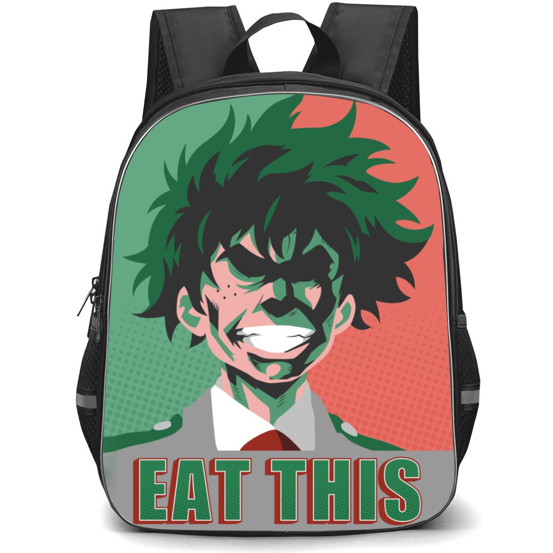 My Hero Academia Izuku Midoriya Backpack StudentPack - Izuku Midoriya Eat This