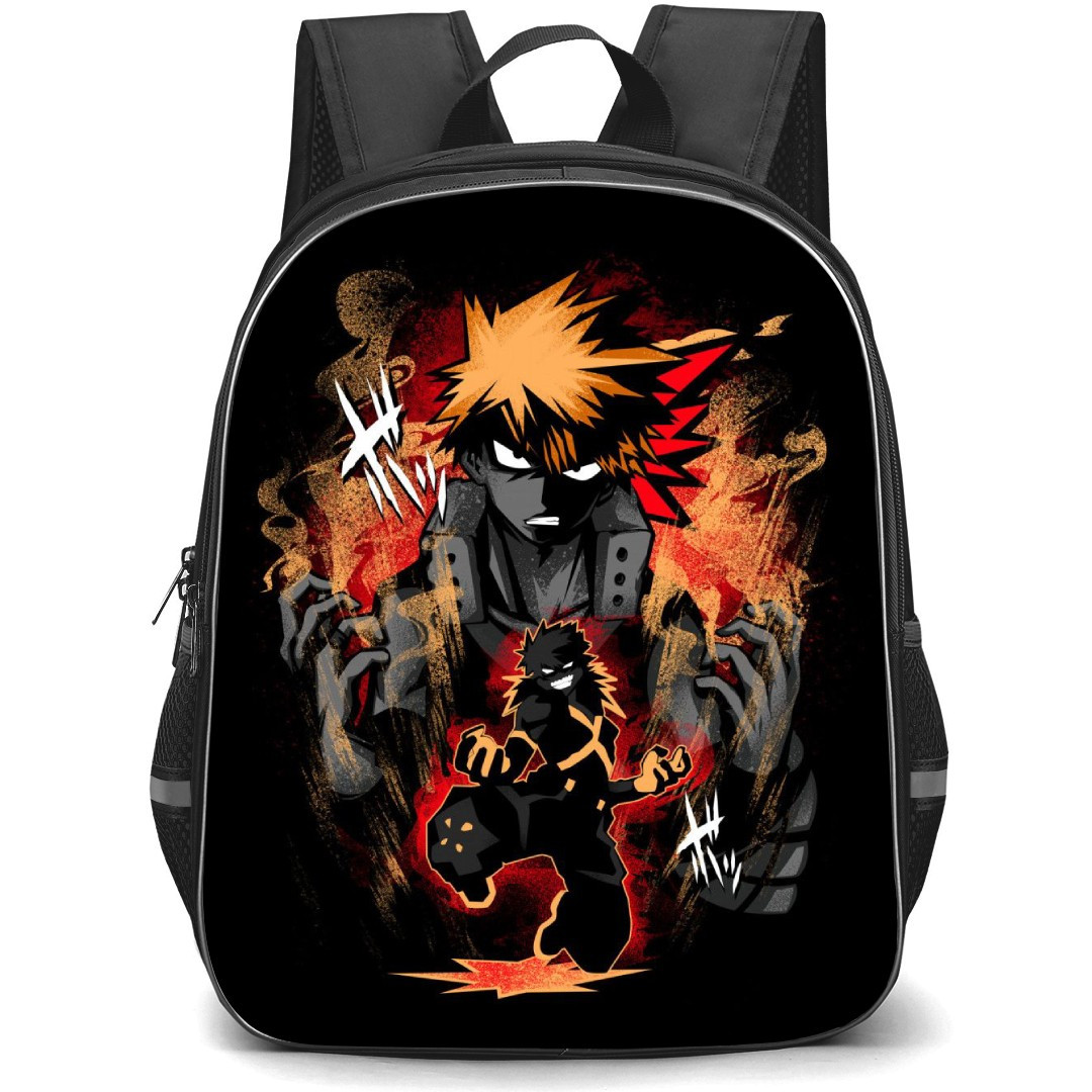 My Hero Academia Katsuki Bakugo Backpack StudentPack - Katsuki Bakugo Attack Mode Illustration