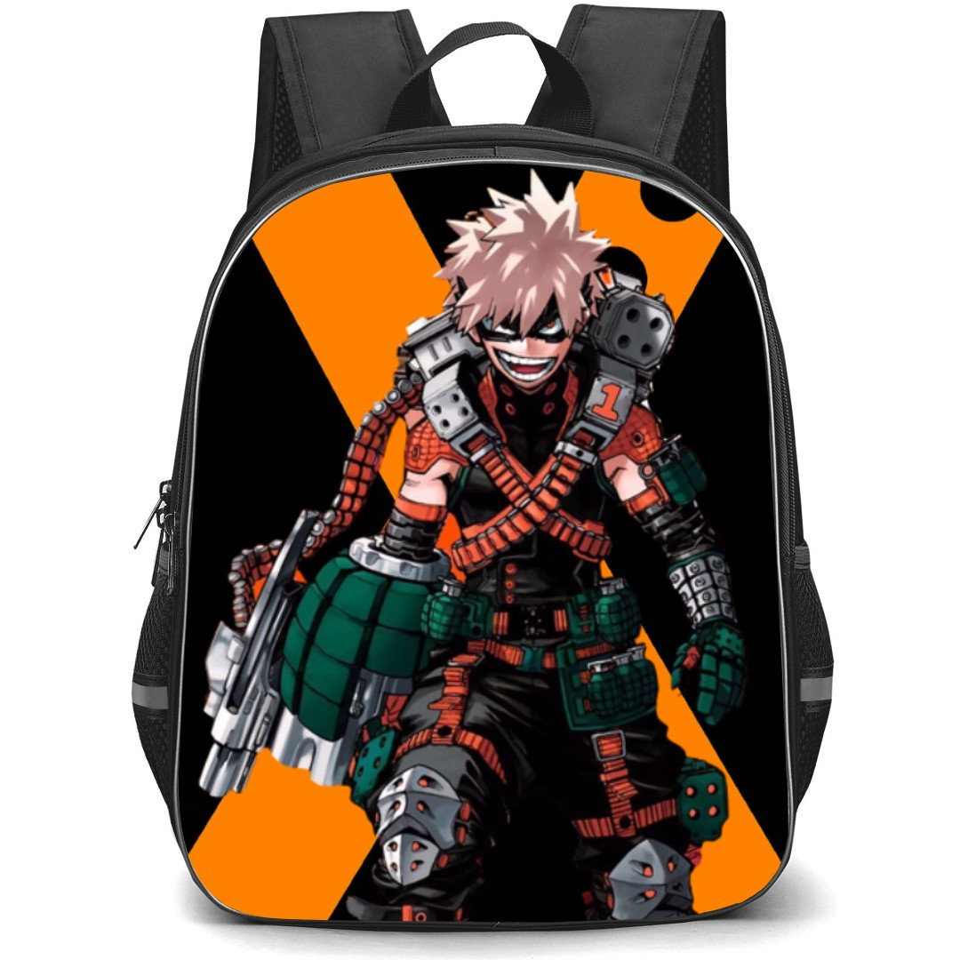 My Hero Academia Katsuki Bakugo Backpack StudentPack - Katsuki Bakugo Full Gear
