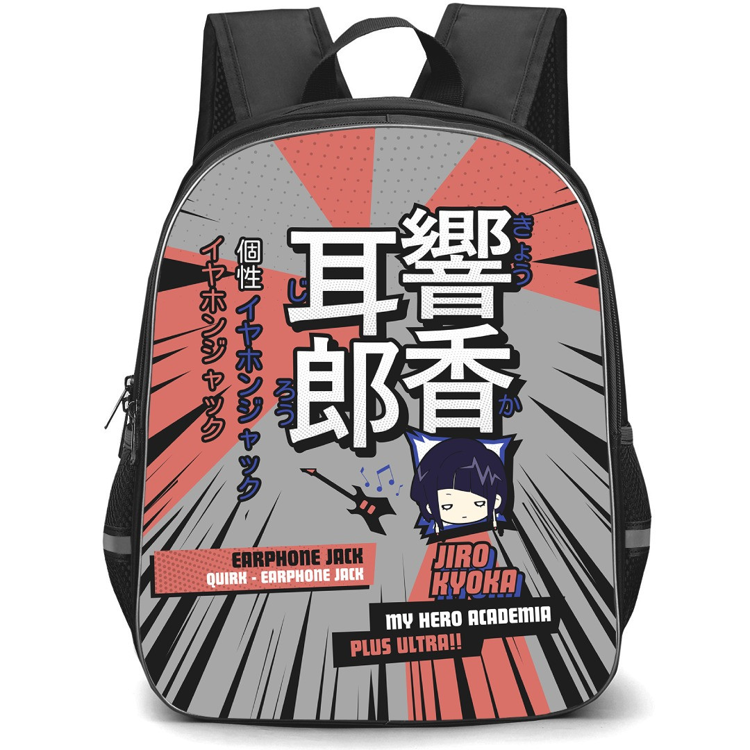 My Hero Academia Kyoka Jiro Backpack StudentPack - Kyoka Jiro Quirk Ability