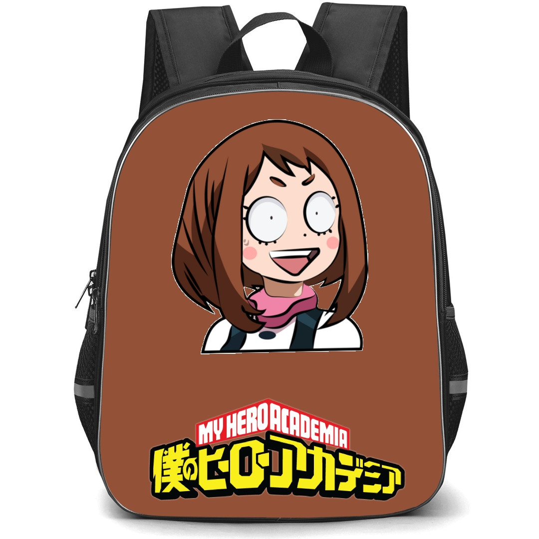 My Hero Academia Ochaco Uraraka Backpack StudentPack - Ochaco Uraraka Cartoon Art Sticker