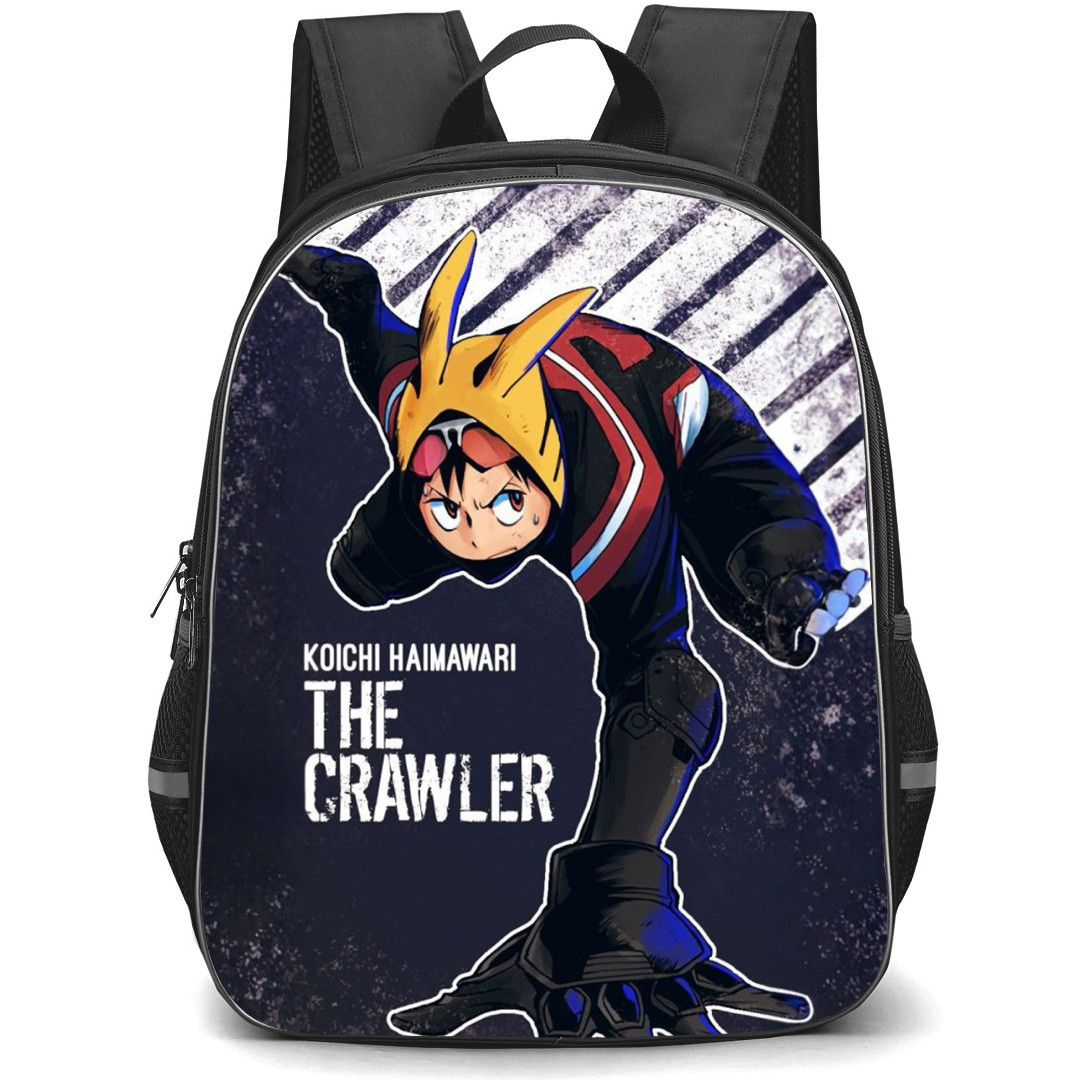 My Hero Academia Vigilantes The Crawler Backpack School Bag StudentPack - The Crawler Fierce Stance Grunge Poster
