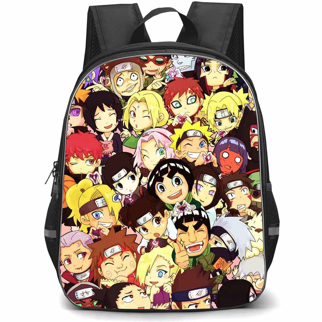 Naruto Backpack StudentPack - Characters Chibi Style