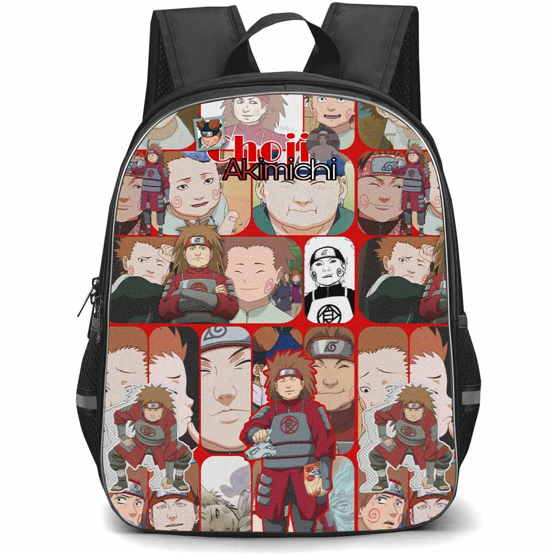 Naruto Choji Akimichi Backpack StudentPack - Choji Akimichi