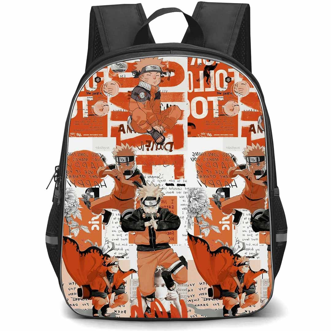 Naruto Uzumaki Backpack StudentPack - Naruto Uzumaki Collage