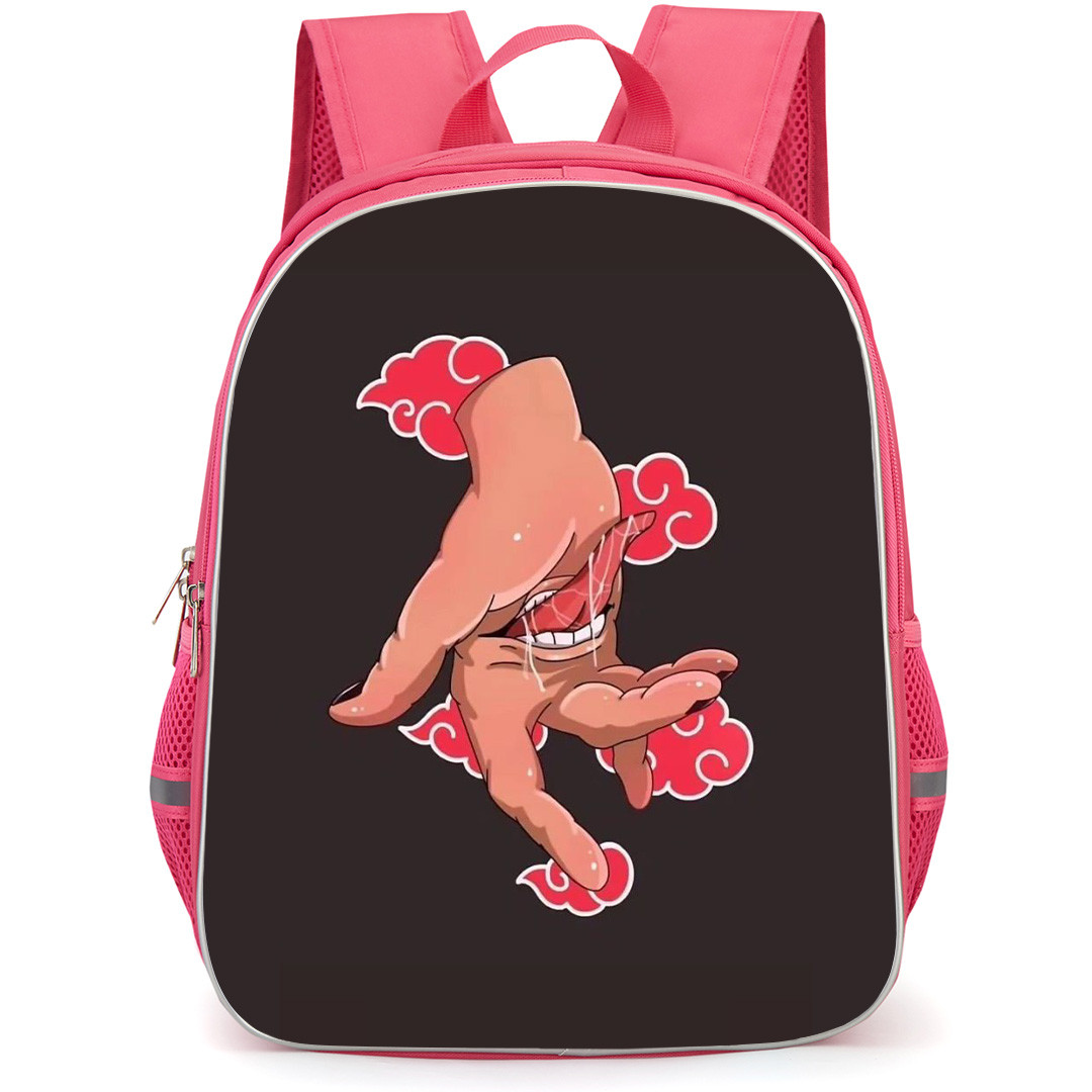 Naruto Deidara Backpack StudentPack - Deidara Hand On Black Background
