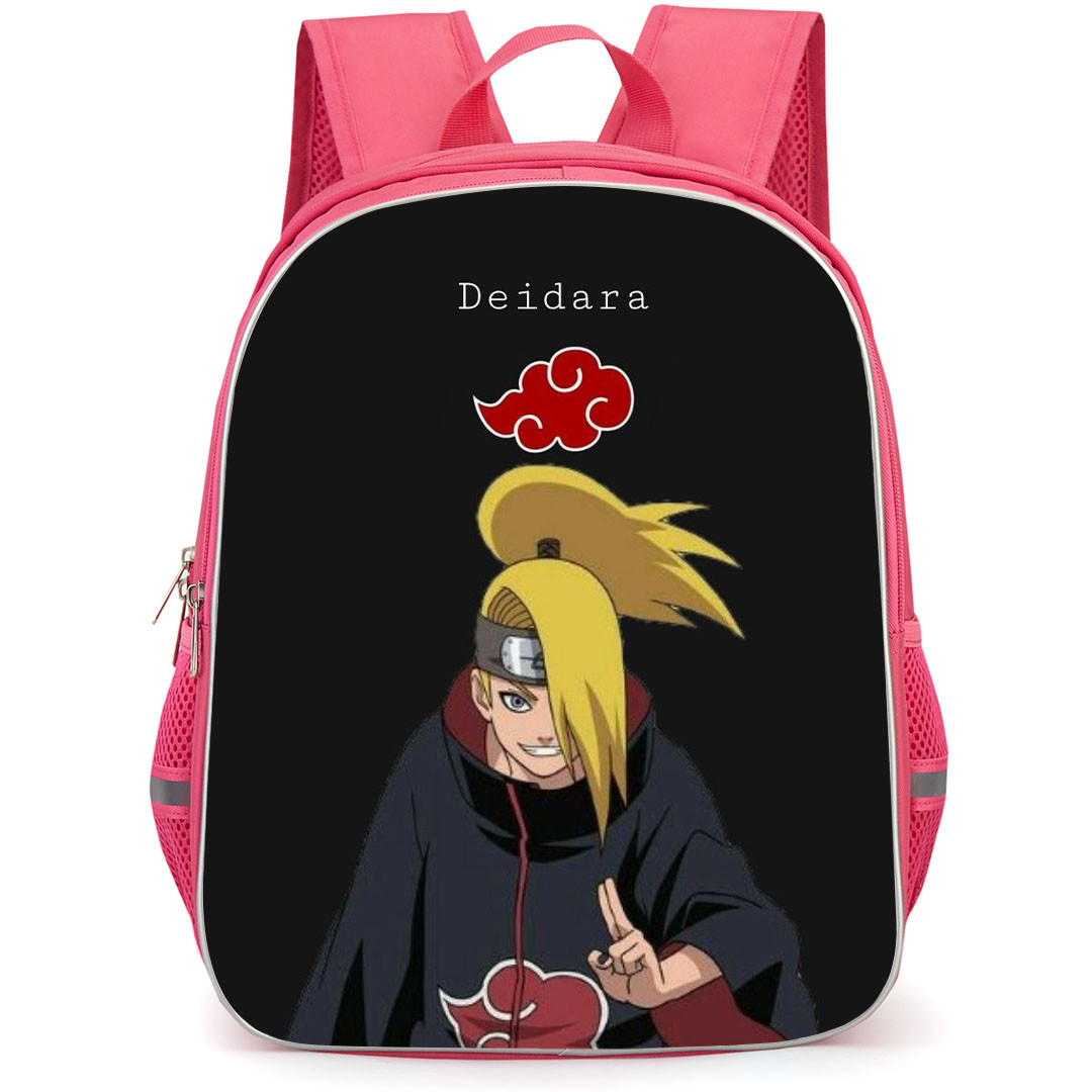 Naruto Deidara Backpack StudentPack - Deidara Portrait On Black Background