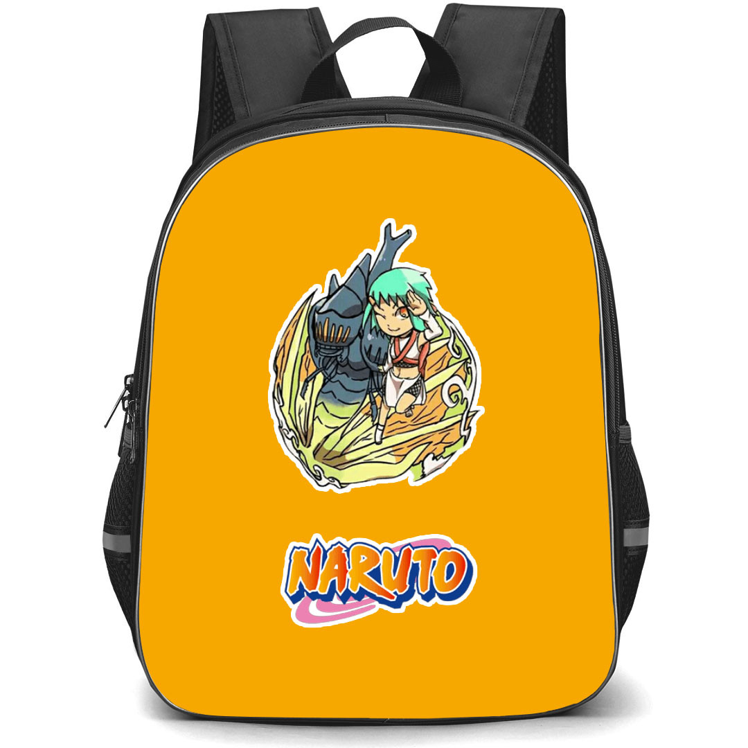 Naruto Fu Backpack StudentPack - Fu Chomei Cartoon Art Sticker