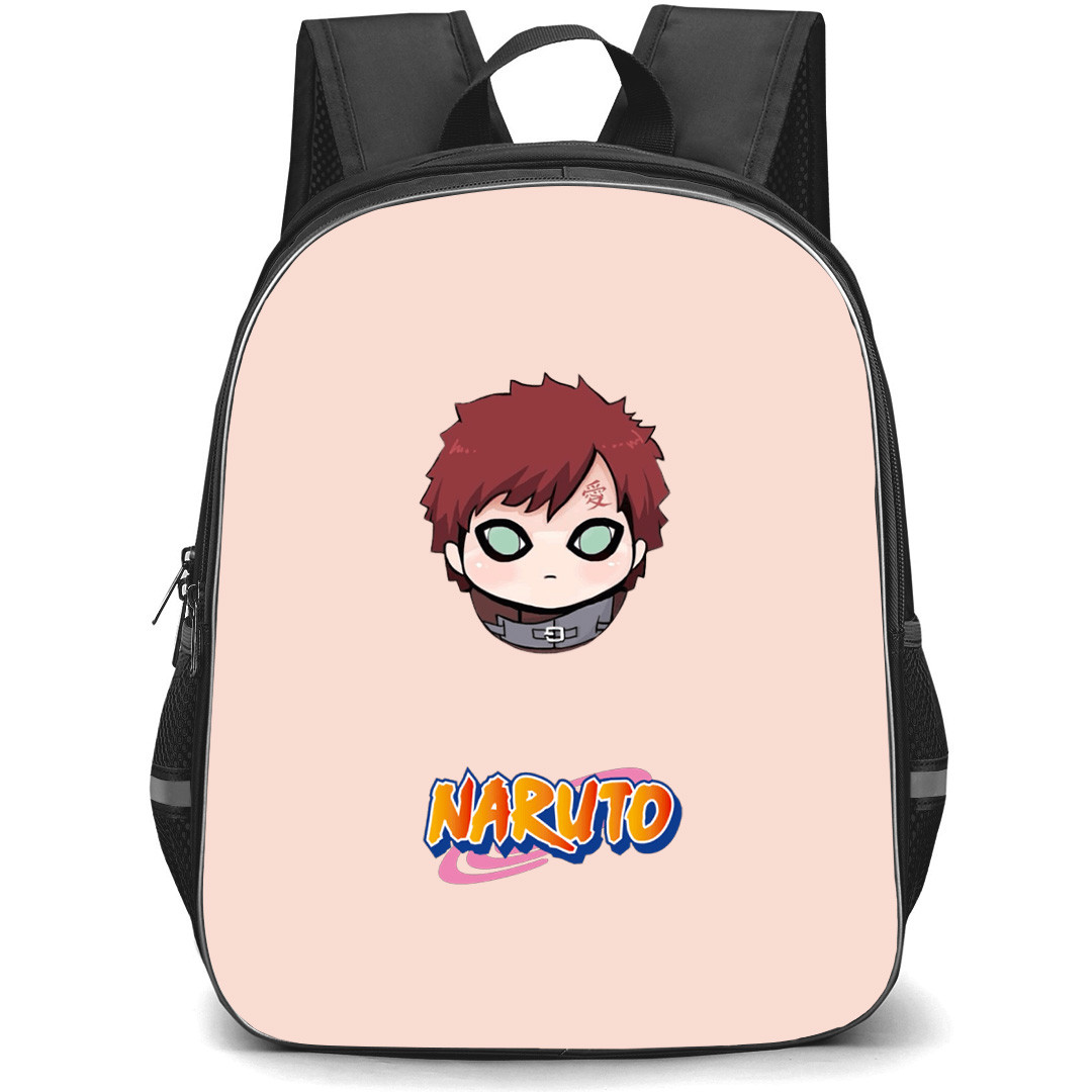 Naruto Gaara Backpack StudentPack - Gaara Portrait Cartoon Art Sticker