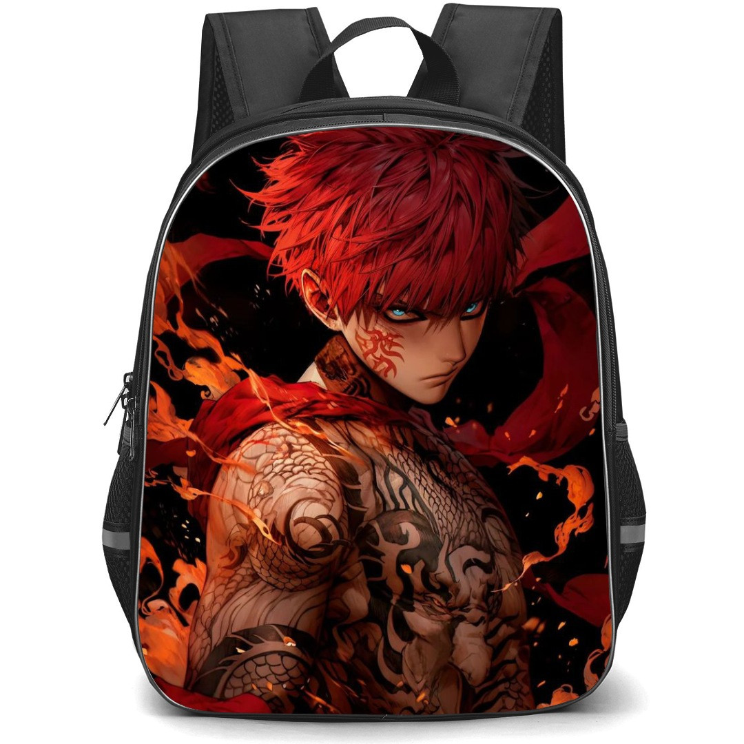 Naruto Phone Gaara Case For iPhone And Samsung Galaxy Devices - Gaara Side Portrait Black Background