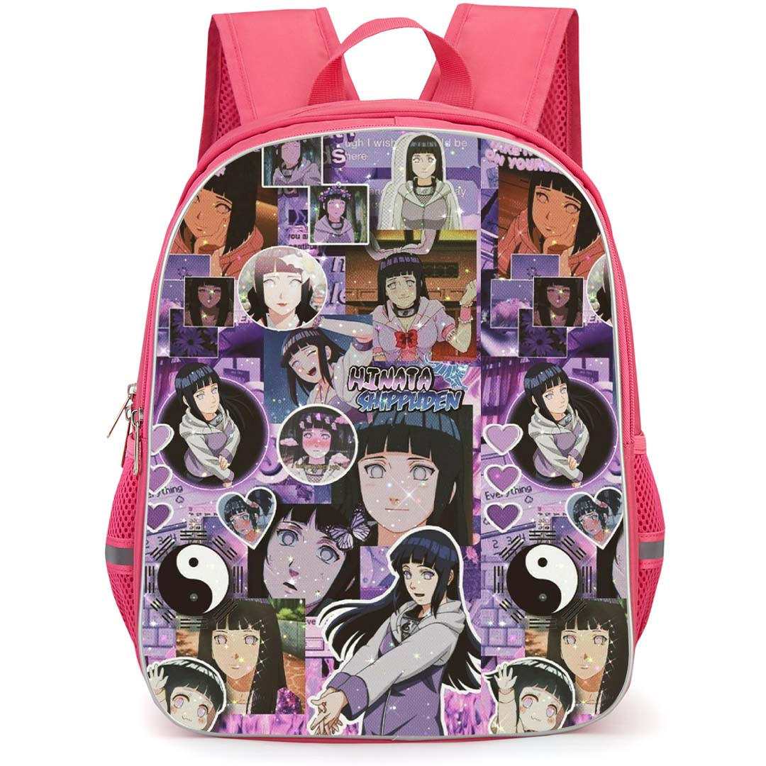 Naruto Hinata Hyuga Backpack StudentPack - Hinata Hyuga Collage