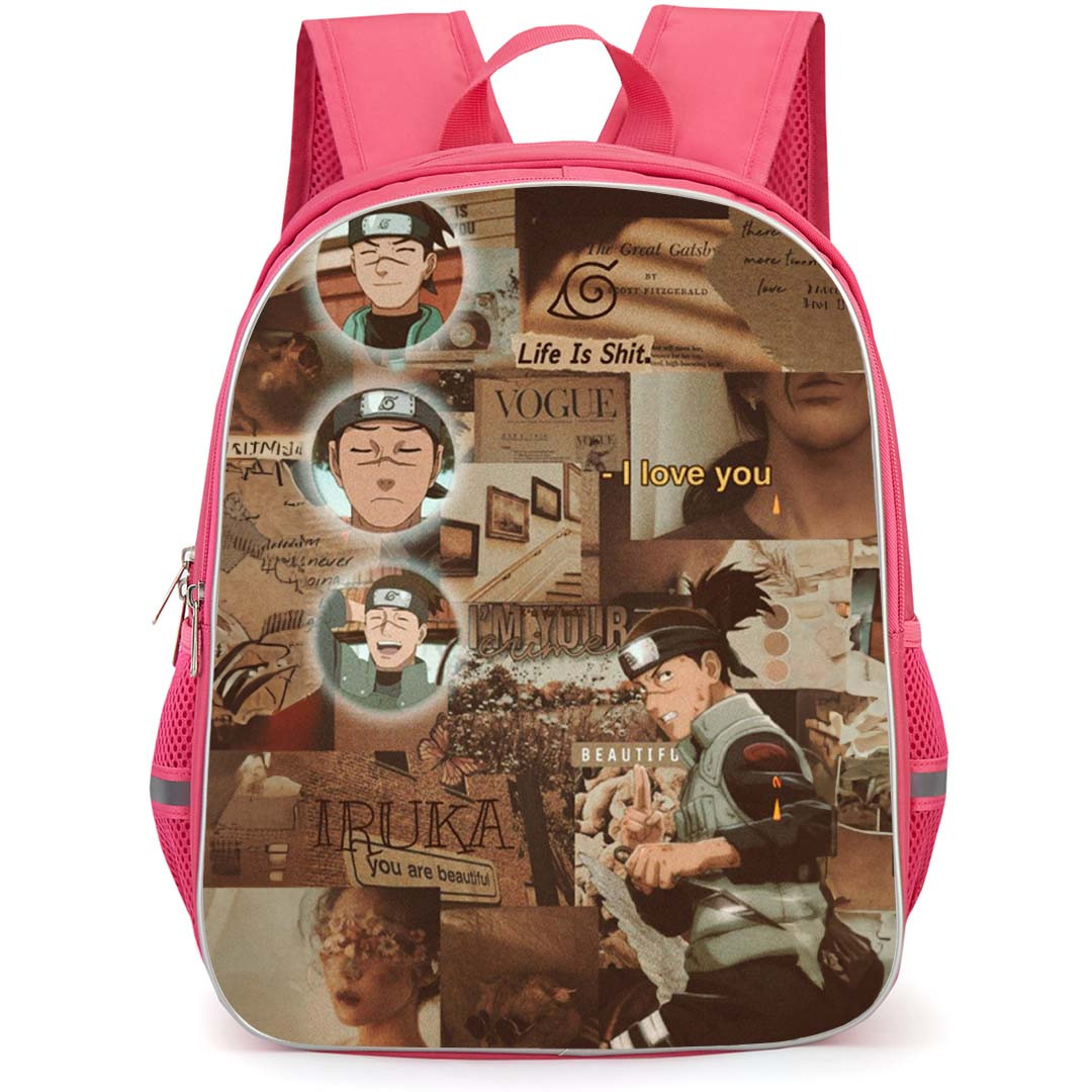 Naruto Iruka Umino Backpack StudentPack - Iruka Umino Collage