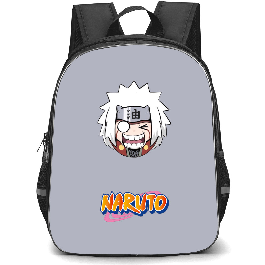 Naruto Jiraiya Backpack StudentPack - Jiraiya Portrait Cartoon Art Sticker