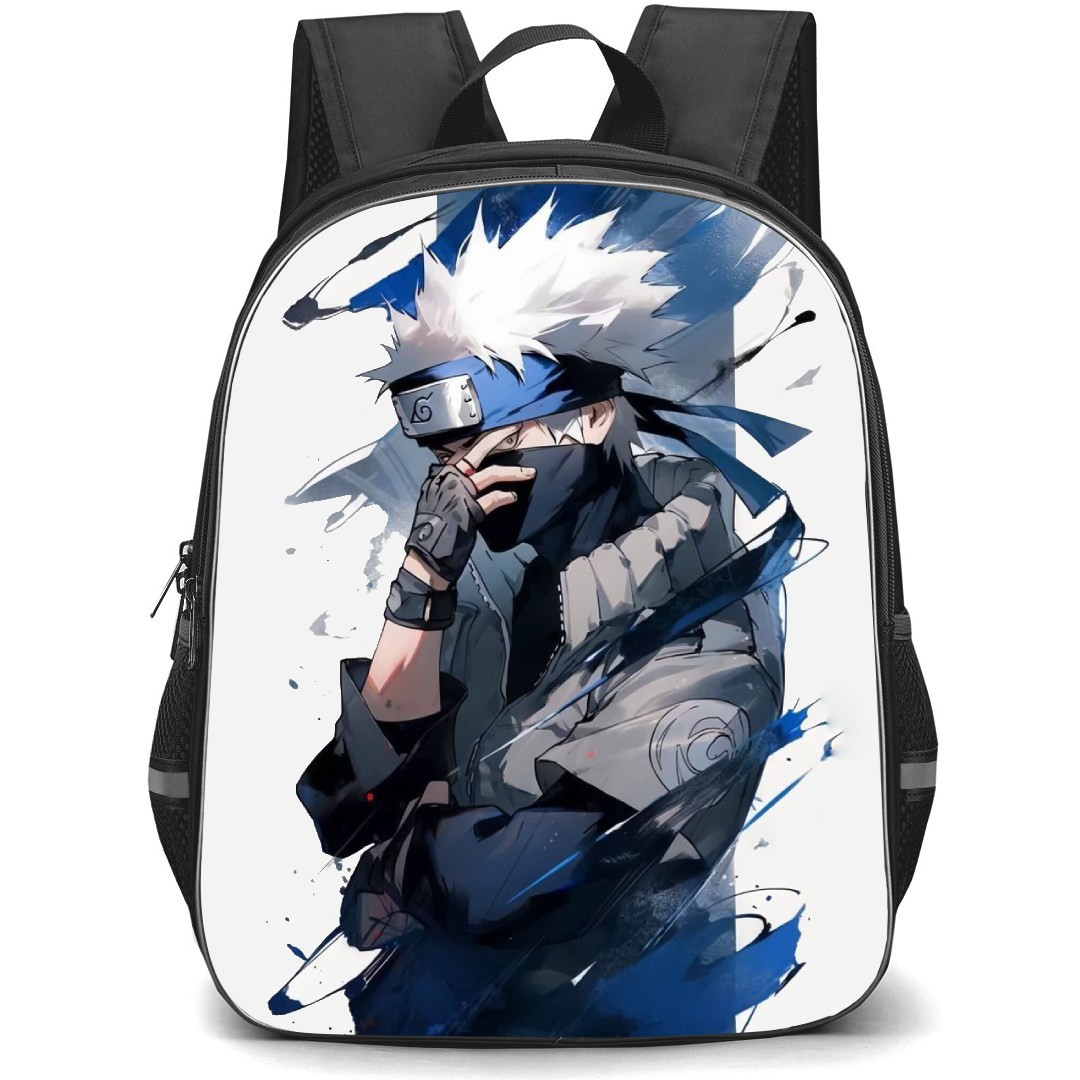 Naruto Phone Kakashi Case For iPhone And Samsung Galaxy Devices - Kakashi Avatar White And Blue Background